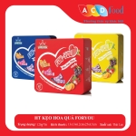 HỘP THIẾC KẸO HOA QUẢ FOR YOU